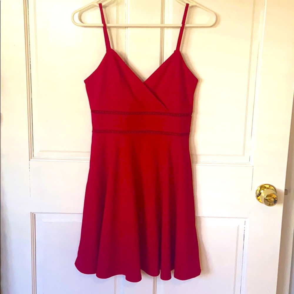 New beautiful red spaghetti strap dress!